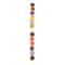 12 Packs: 13 ct. (156 total) Multicolor & Gold Smiley Face Disc Beads, 9.5mm by Bead Landing™
